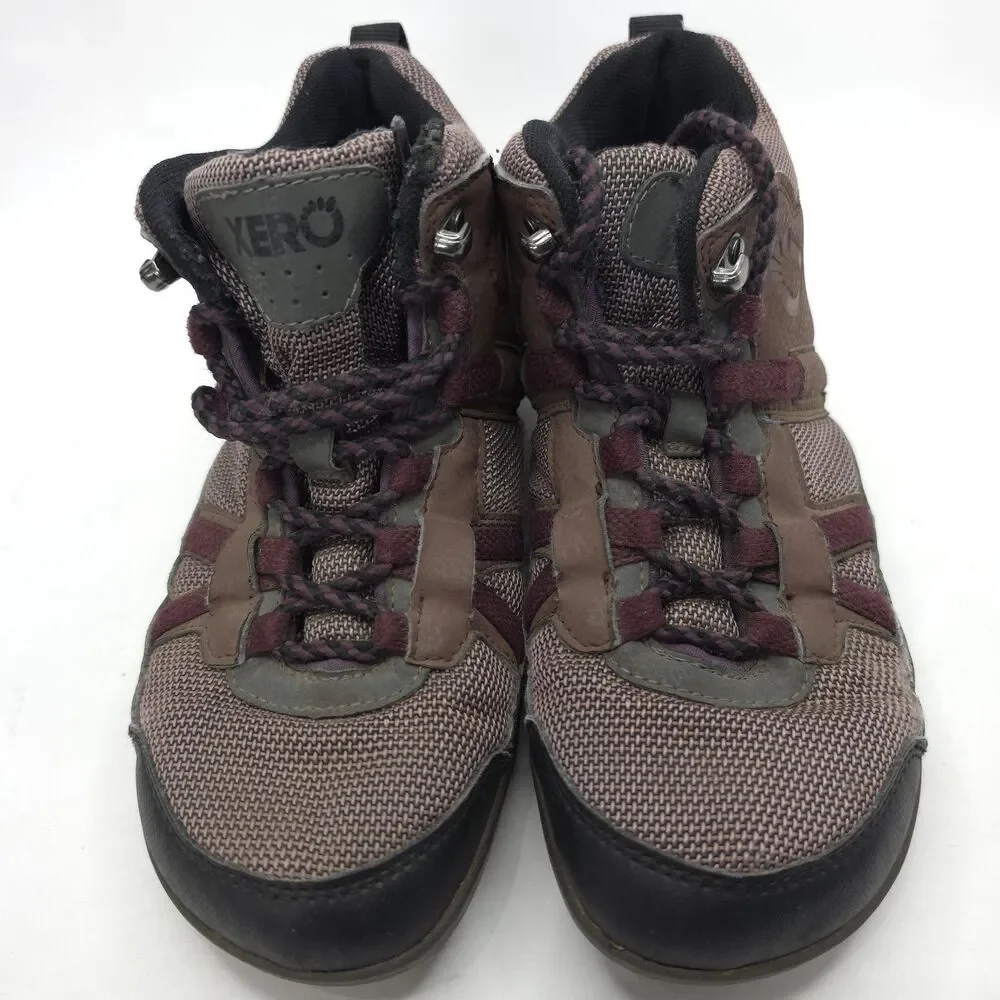 Xero Shoes Daylite Hiker Fusion Boots Women’s Sz 9 Mulberry Barefoot Minimalist